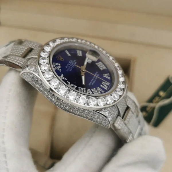 ROLEX DATEJUST Cravejado - Imagem 3