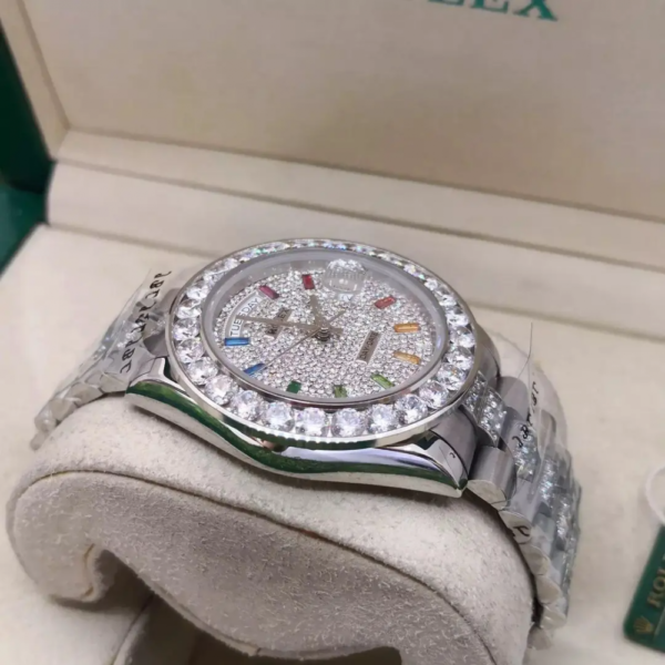 ROLEX DAY- DATE CRAVEJADO - Imagem 2