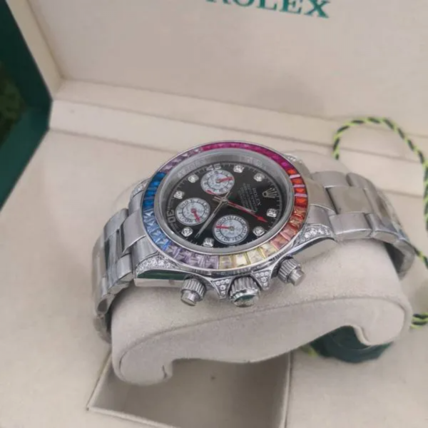 ROLEX OYSTER DAYTONA DIAMONDS - Imagem 3