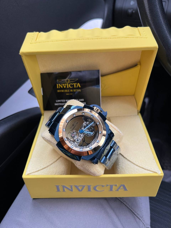 Relogio Invicta Coalition dourado / preto