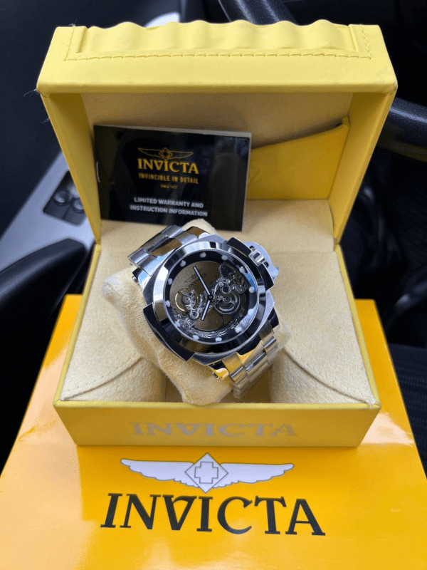 Relogio Invicta Coalition prata - Imagem 3