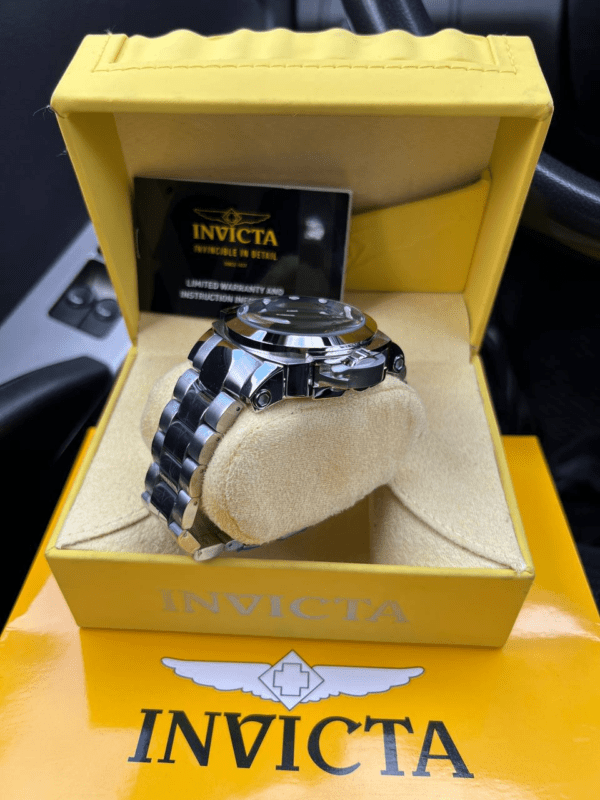 Relogio Invicta Coalition prata - Imagem 4