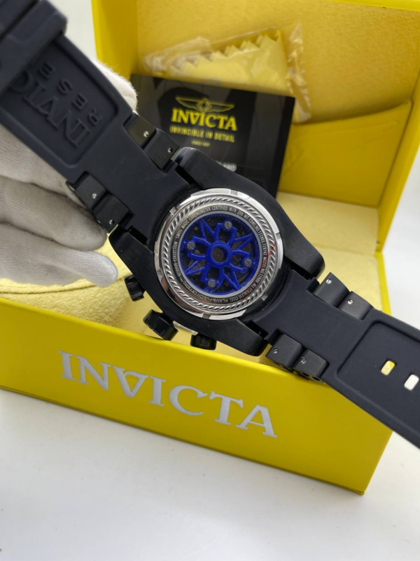 Invicta Reserve  Relógio Preto Jason Taylor - Image 6