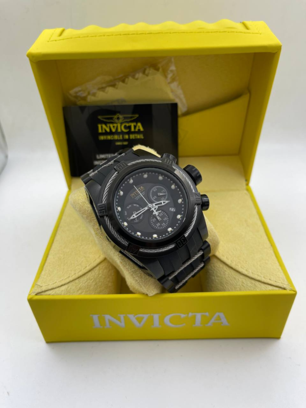 Invicta Reserve  Relógio Preto Jason Taylor - Image 2