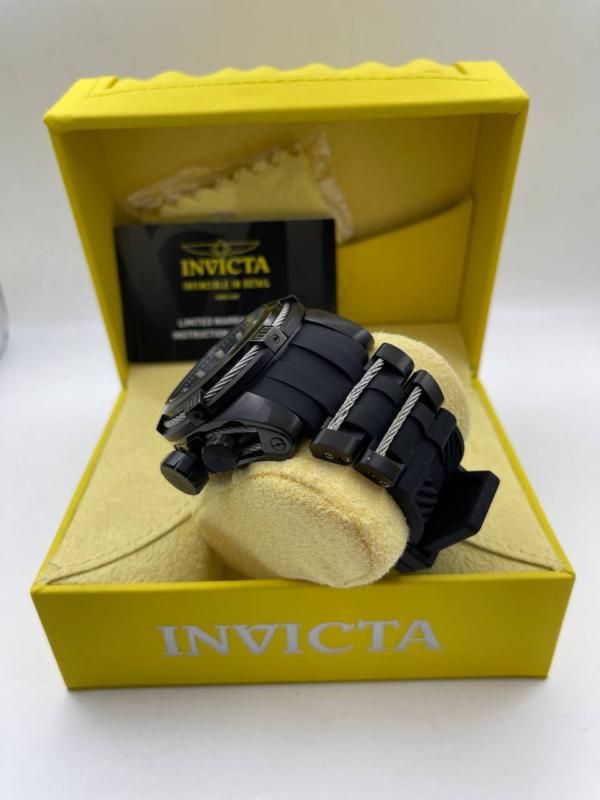 Invicta Reserve  Relógio Preto Jason Taylor - Image 5