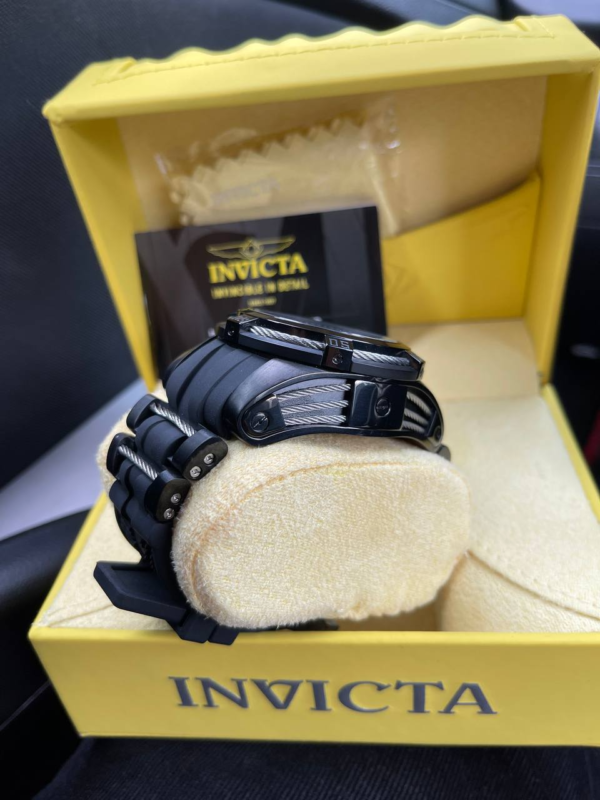 Invicta Reserve  Relógio Preto Jason Taylor - Image 3